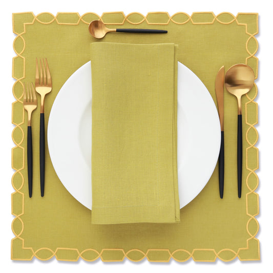 Bernard linen napkins and placemats (each)