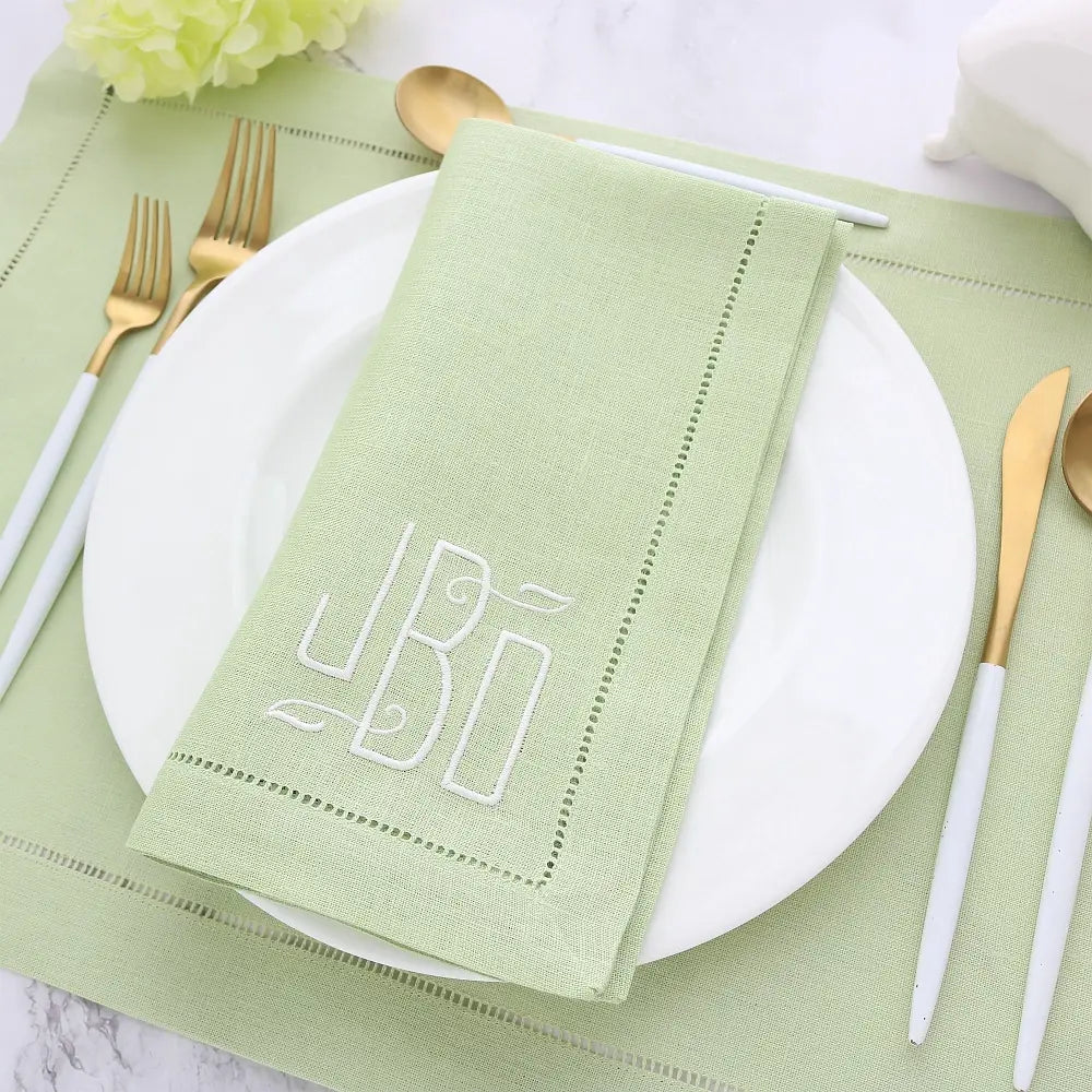 Festival Hemstitched Linen by Sferra (each)