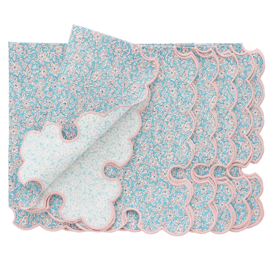 Fleur de Lys Chatsworth Blossom Liberty London Dinner Napkins (each)