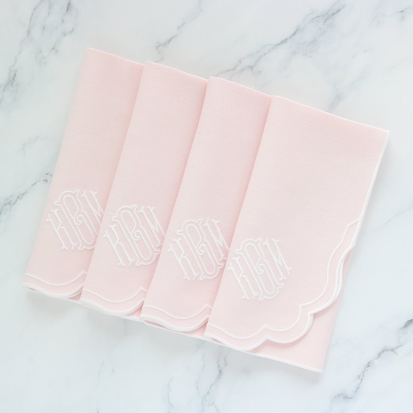Rosa Genoa linen napkins and placemats (each)