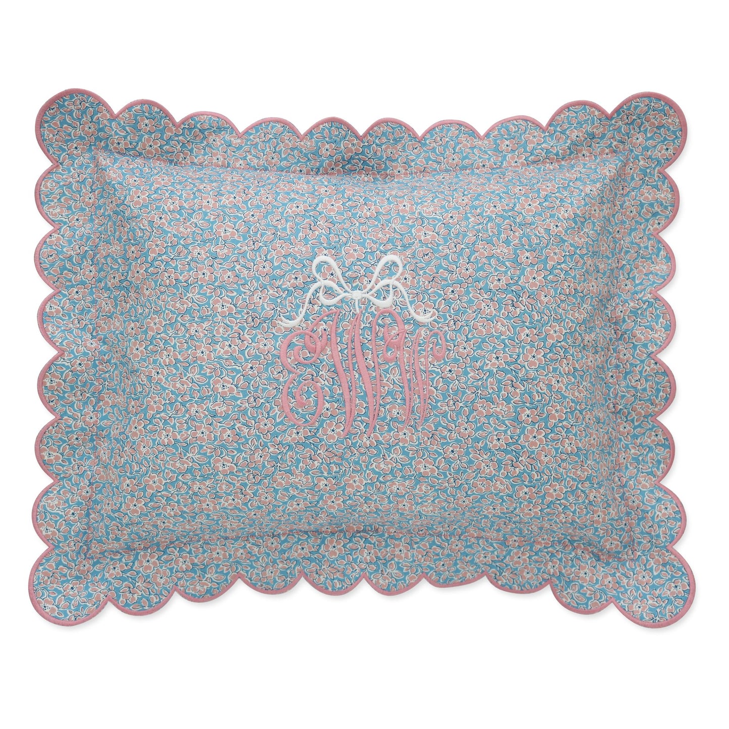 Chatsworth Blossom Liberty London Scalloped Boudoir Sham