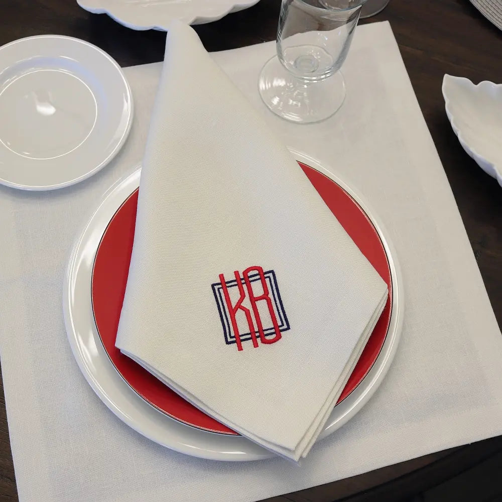 Ivory Linen Dinner Napkins (each)