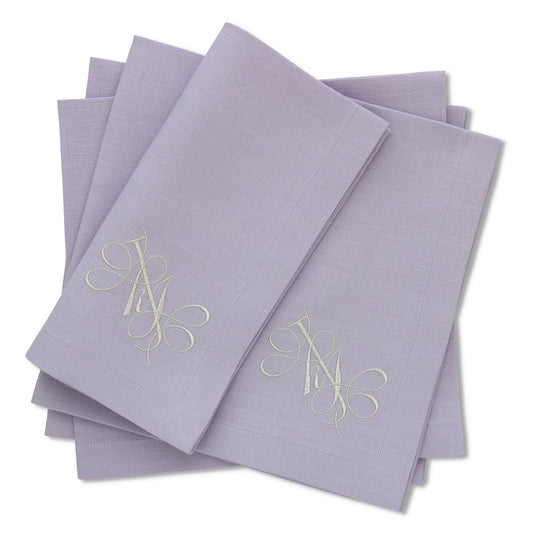 Lavender linen napkins (each)