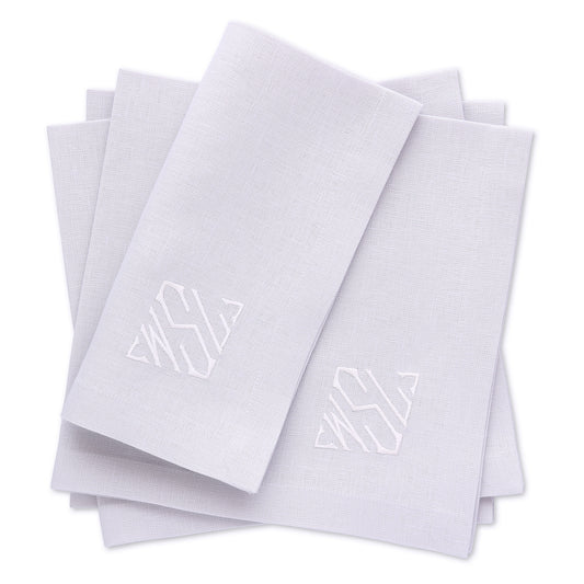 Quartz Grey Linen Dinner Napkins (each)