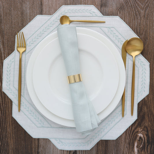 Dove Linen Dinner Napkins (each