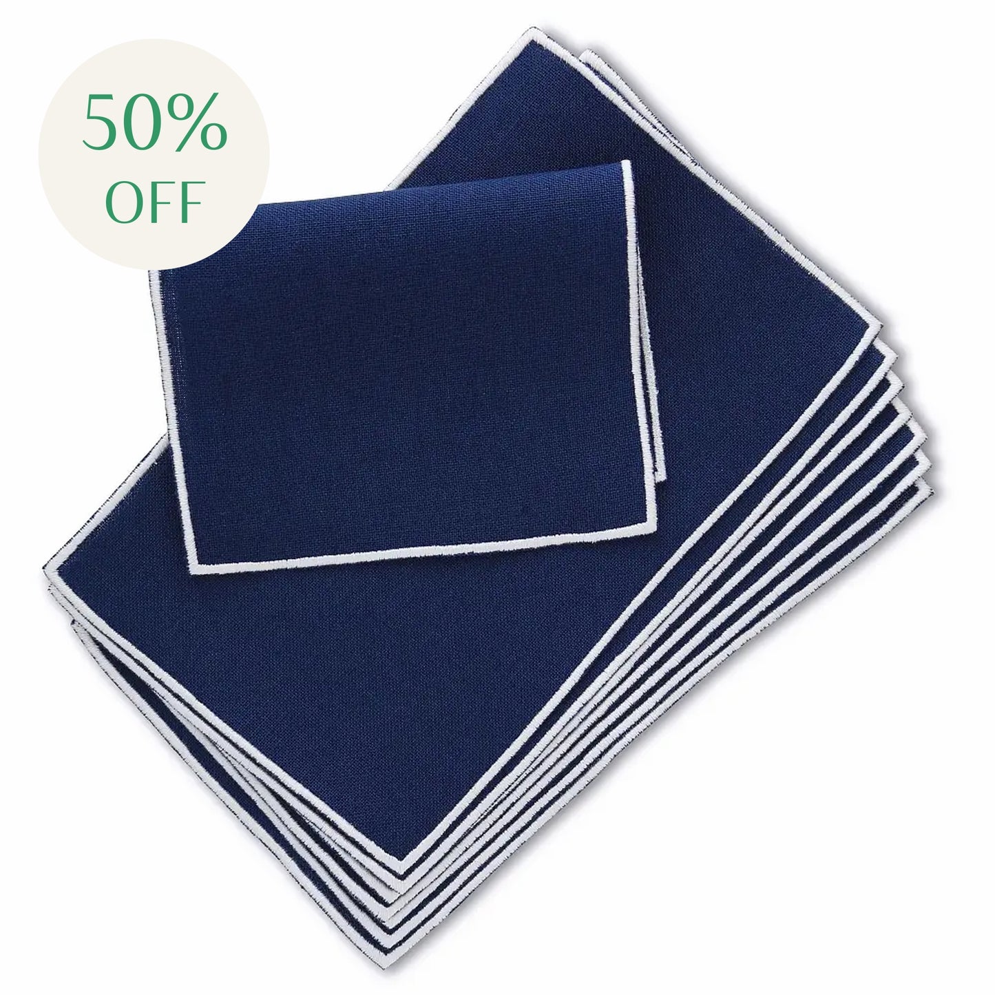 Turin Linen Cocktail Napkins (set of 4)