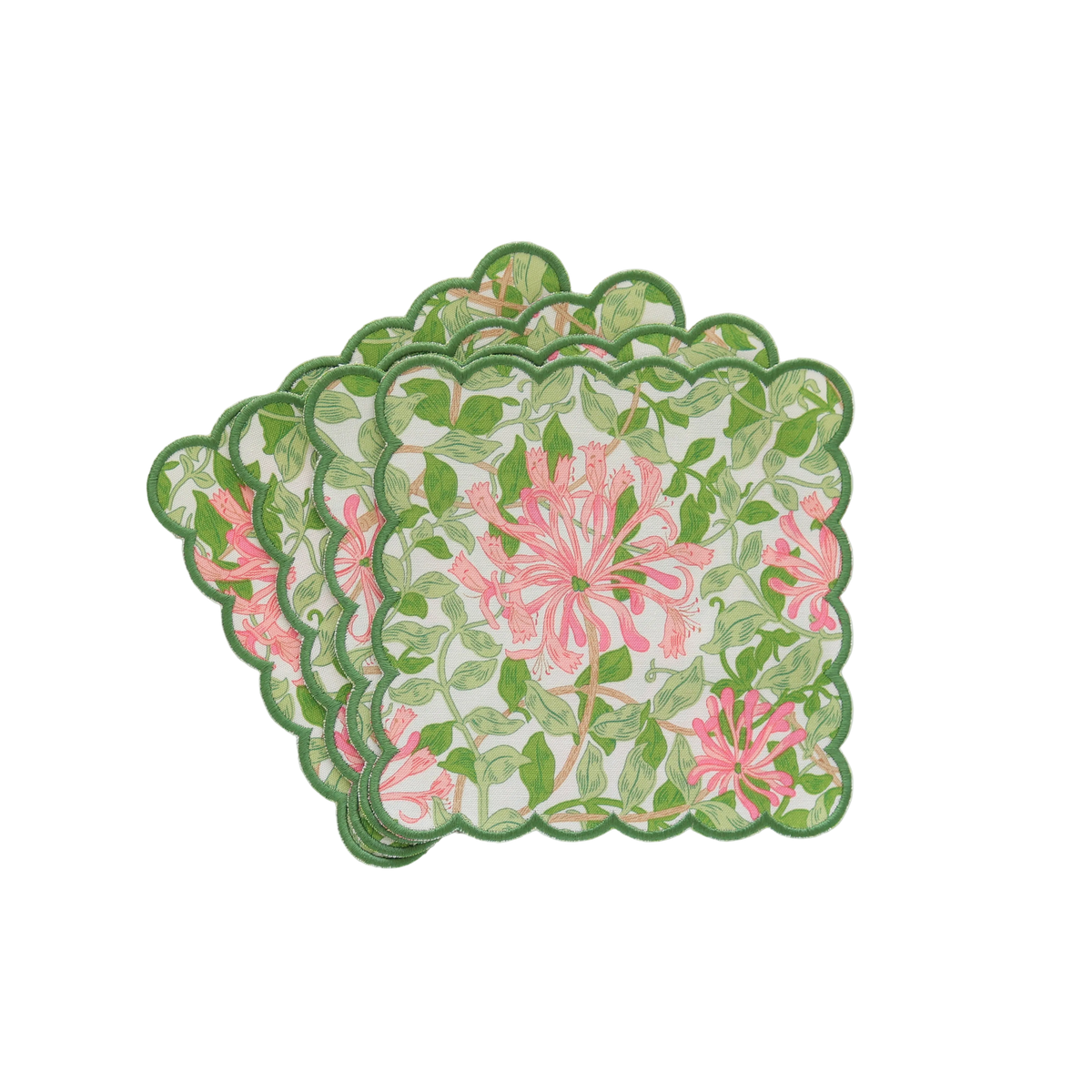 Liberty London Scalloped Cocktail Napkins (set of 4)
