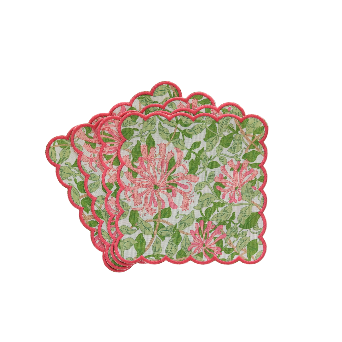 Liberty London Scalloped Cocktail Napkins (set of 4)