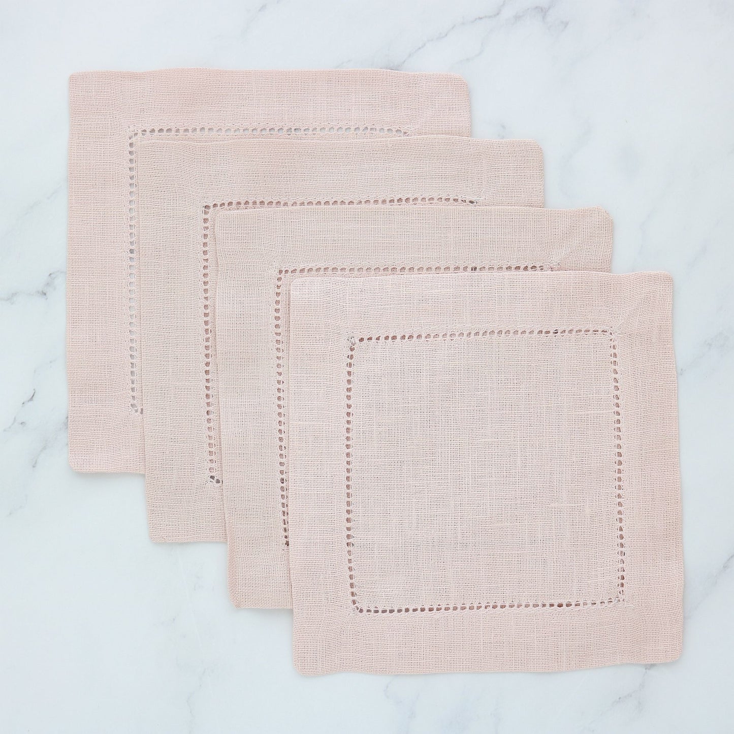 Petal 6x6 Hemstitched Cocktail Napkins (set of 6)