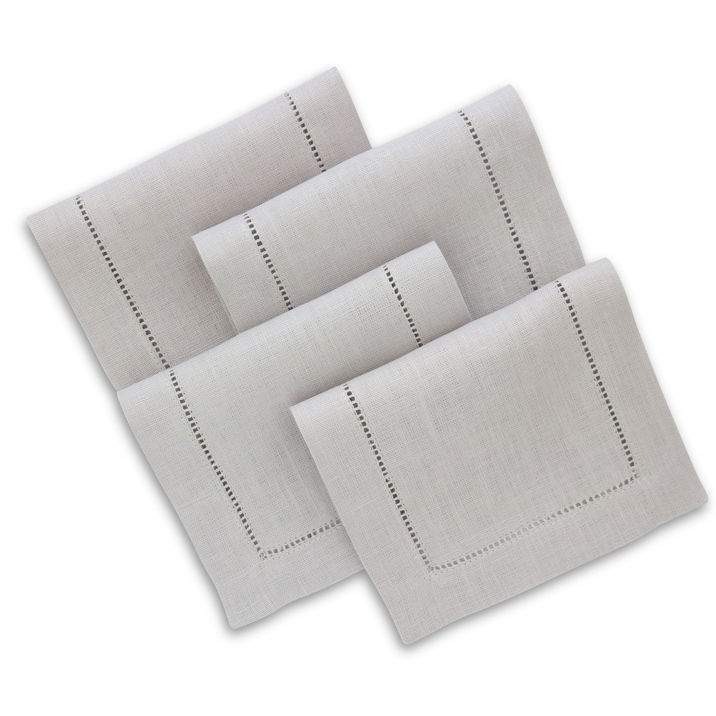 Tin 6x9 Hemstitched Cocktail Napkins (set of 4)