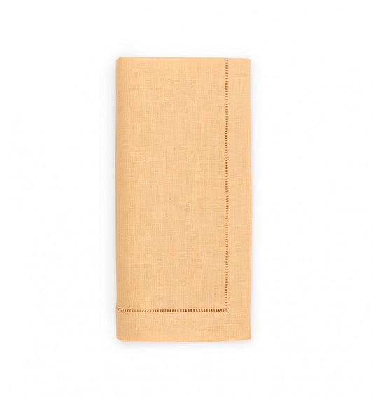 Apricot Festival Hemstitched Dinner Napkins (set of 4)