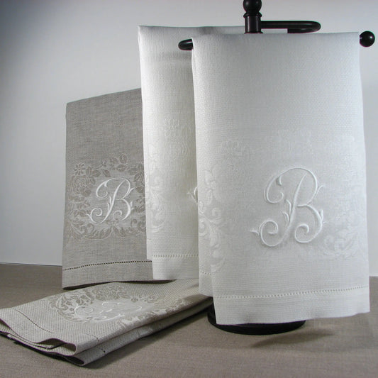 Linen Huck Guest Towel (set of 2)