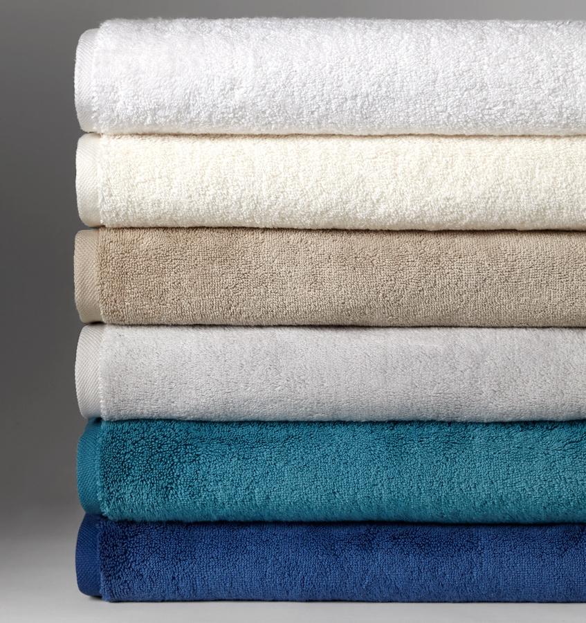 Sarma White Terry Bath Towels