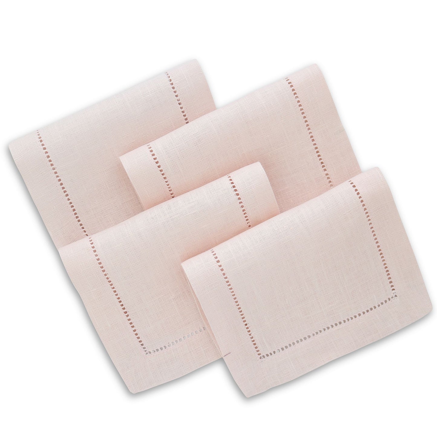 Petal 6x9 Hemstitched Cocktail Napkins (set of 4)
