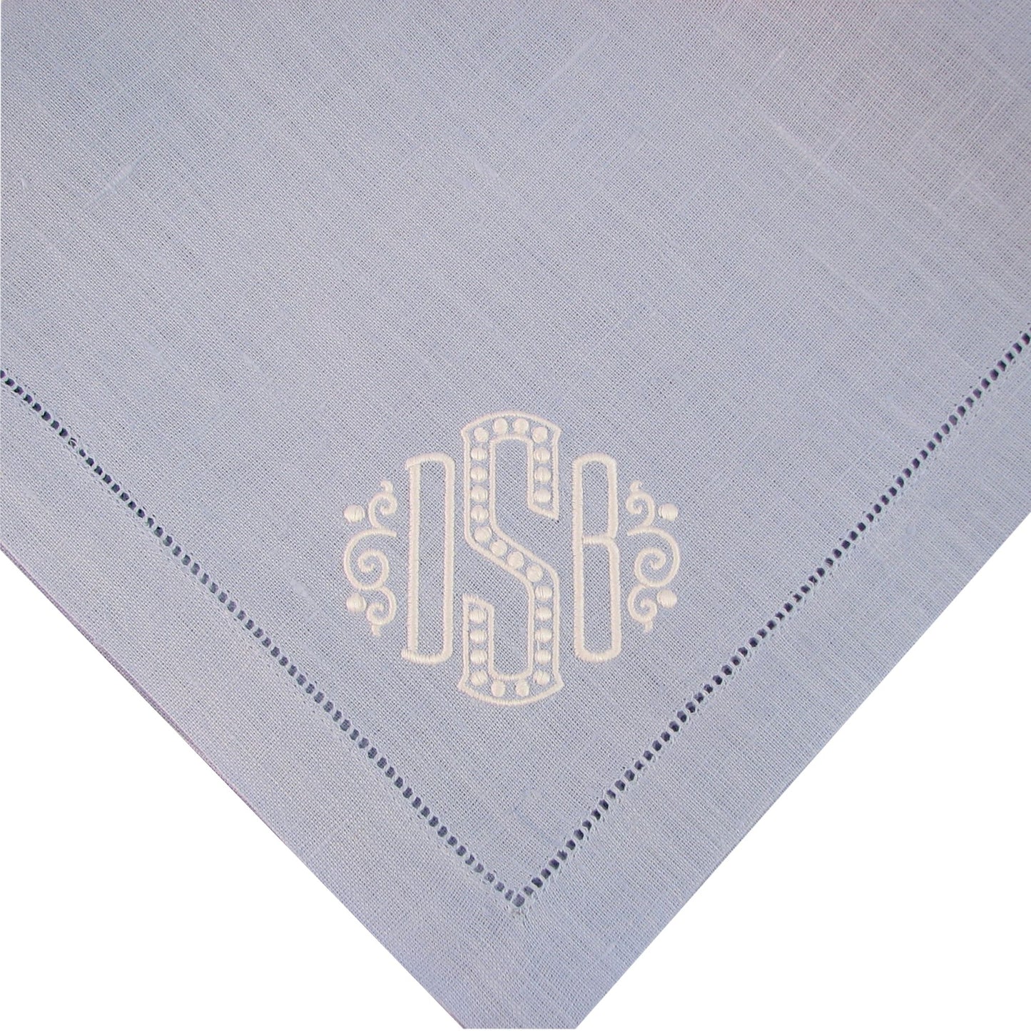 Crocus Hemstitched Linen Dinner Napkins (set of 4)