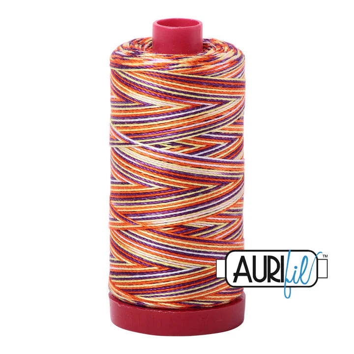 Aurifil Mako 12wt Cotton Quilting Thread 356 yds (each)