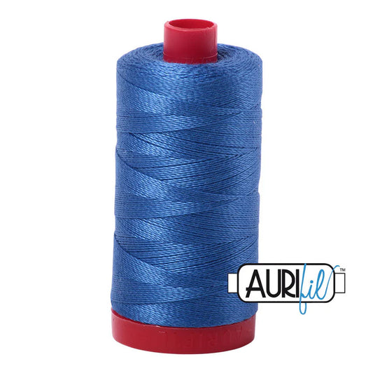 Aurifil Mako 12wt Cotton Quilting Thread 356 yds (each)