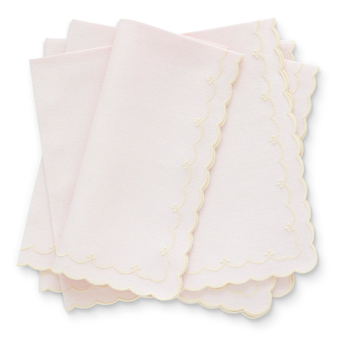 Bergamo Berries Scalloped Dinner Napkins (each)