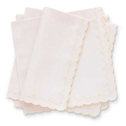 Bergamo Berries Scalloped Dinner Napkins (each)