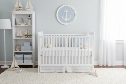 Adair Applique Name Linen Baby Pillow