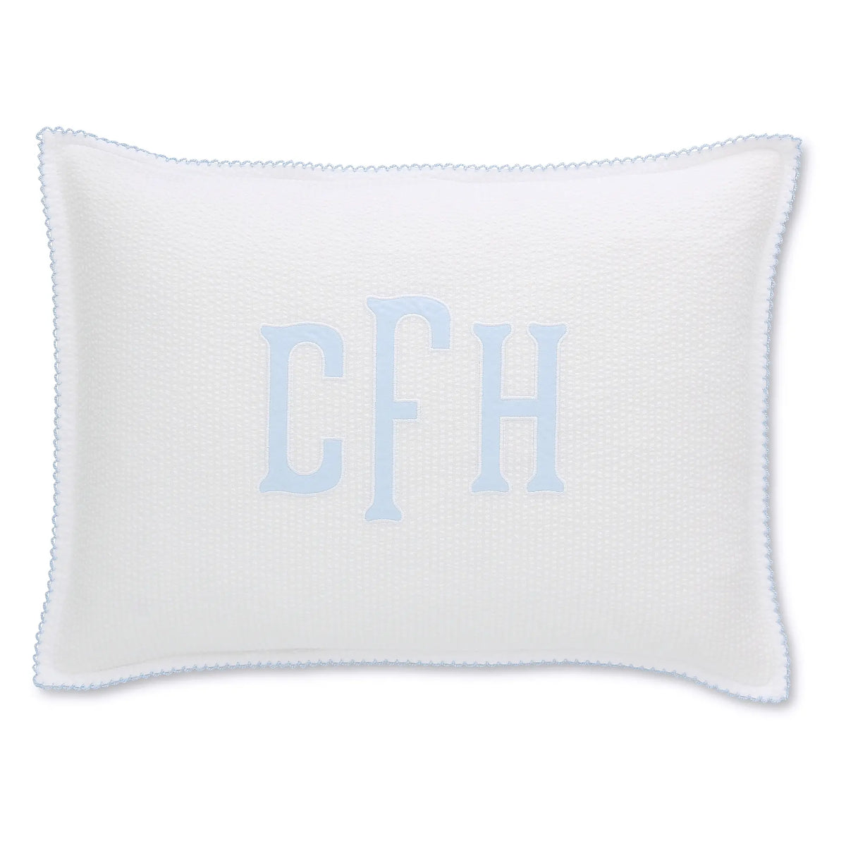 Elias Seersucker Baby Pillow