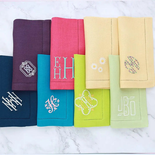 Festival Hemstitched Linen by Sferra (each)