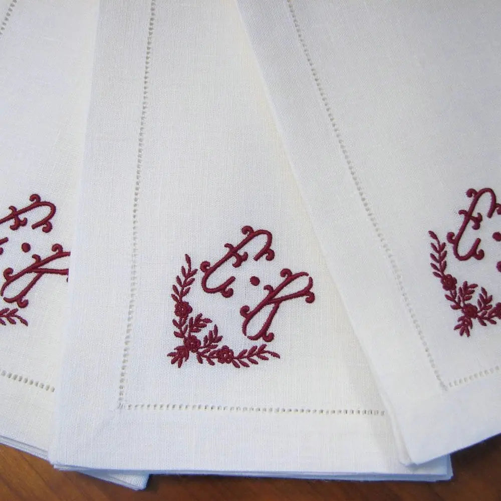 Festival Hemstitched Linen by Sferra (each)