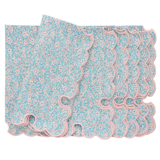 Fleur de Lys Chatsworth Blossom Liberty London Dinner Napkins (each)