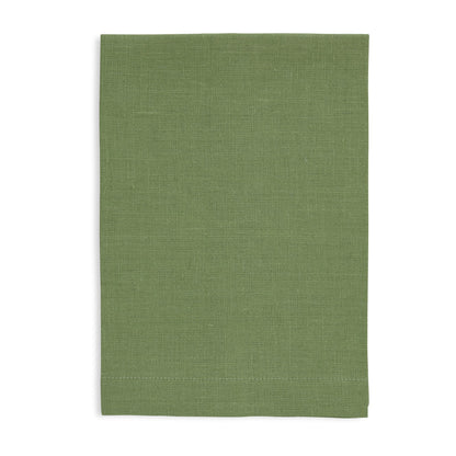 European Linen Plain Hem Guest Towels (each)