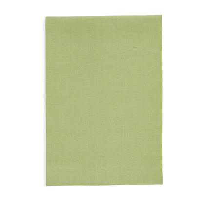 European Linen Plain Hem Guest Towels (each)