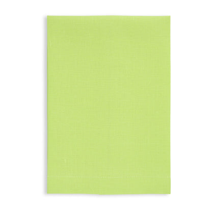 European Linen Plain Hem Guest Towels (each)
