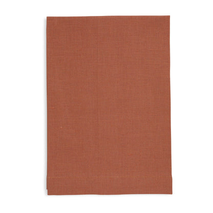 European Linen Plain Hem Guest Towels (each)