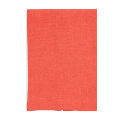 European Linen Plain Hem Guest Towels (each)