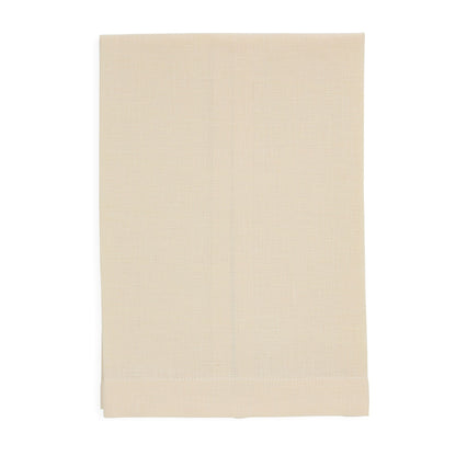 European Linen Plain Hem Guest Towels (each)