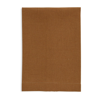 European Linen Plain Hem Guest Towels (each)