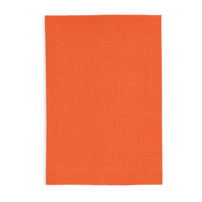 European Linen Plain Hem Guest Towels (each)