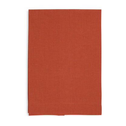 European Linen Plain Hem Guest Towels (each)