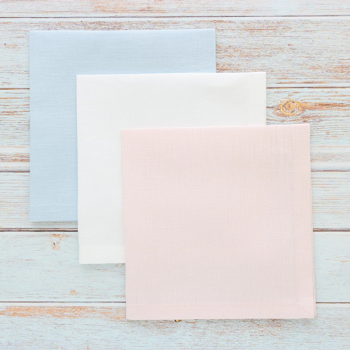 Plain Hem Italian Linen Handkerchief (each)