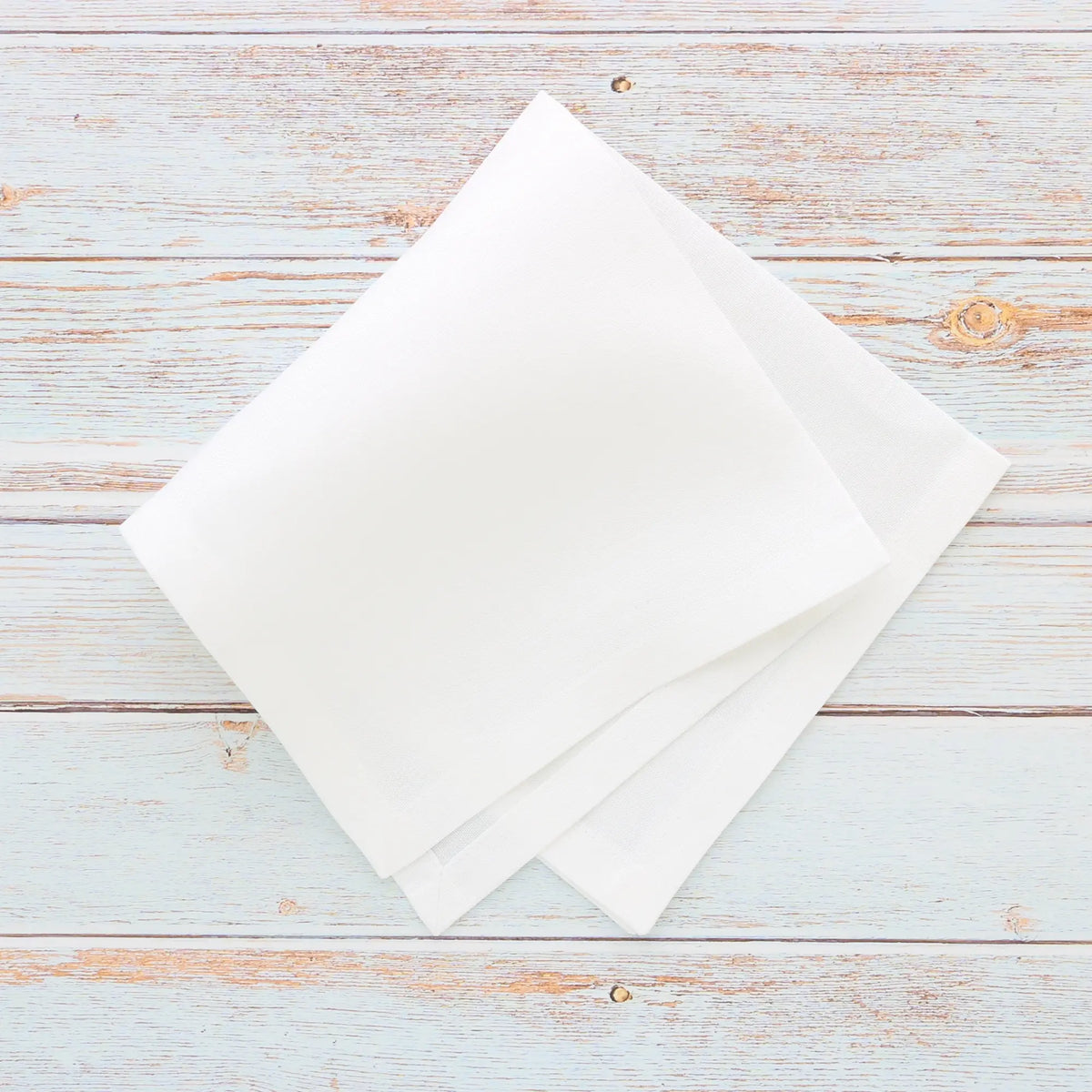 Plain Hem Italian Linen Handkerchief (each)
