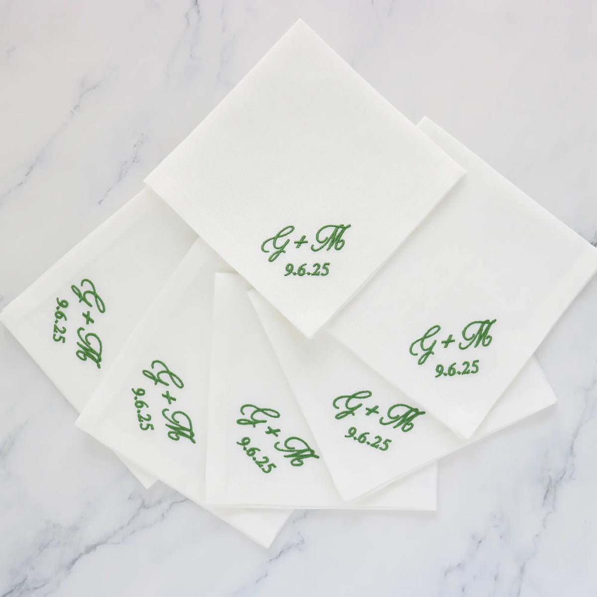 Plain Hem Italian Linen Handkerchief (each)