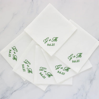 Plain Hem Italian Linen Handkerchief (each)