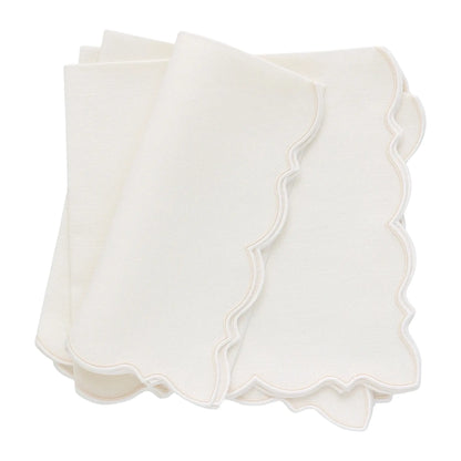 Olivia Shadow Linen Dinner Napkin and Placemat (each)