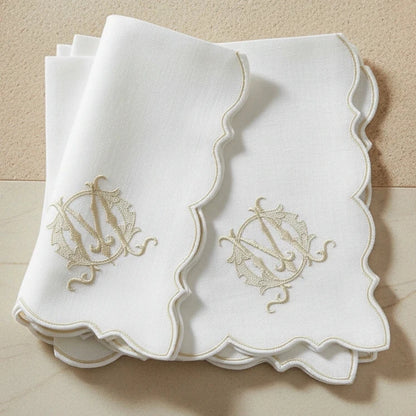 Olivia Shadow Linen Dinner Napkin and Placemat (each)
