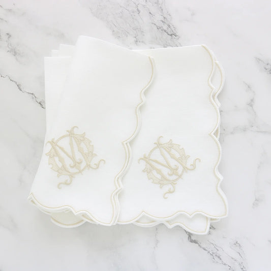 Olivia Shadow Linen Dinner Napkin and Placemat (each)