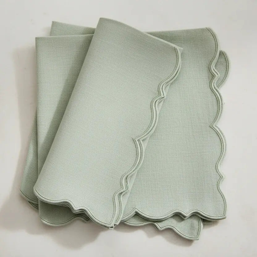Olivia Shadow Linen Dinner Napkin and Placemat (each)