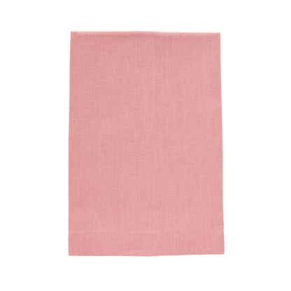 European Linen Plain Hem Guest Towels (each)