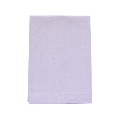 European Linen Plain Hem Guest Towels (each)