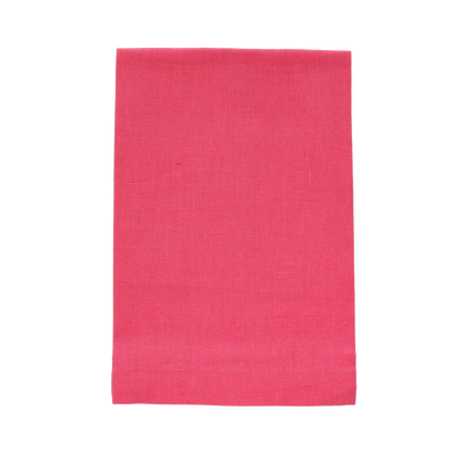 European Linen Plain Hem Guest Towels (each)