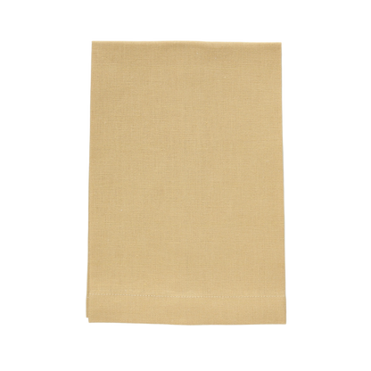 European Linen Plain Hem Guest Towels (each)