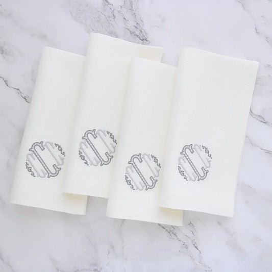 Ivory Linen Dinner Napkins (each)